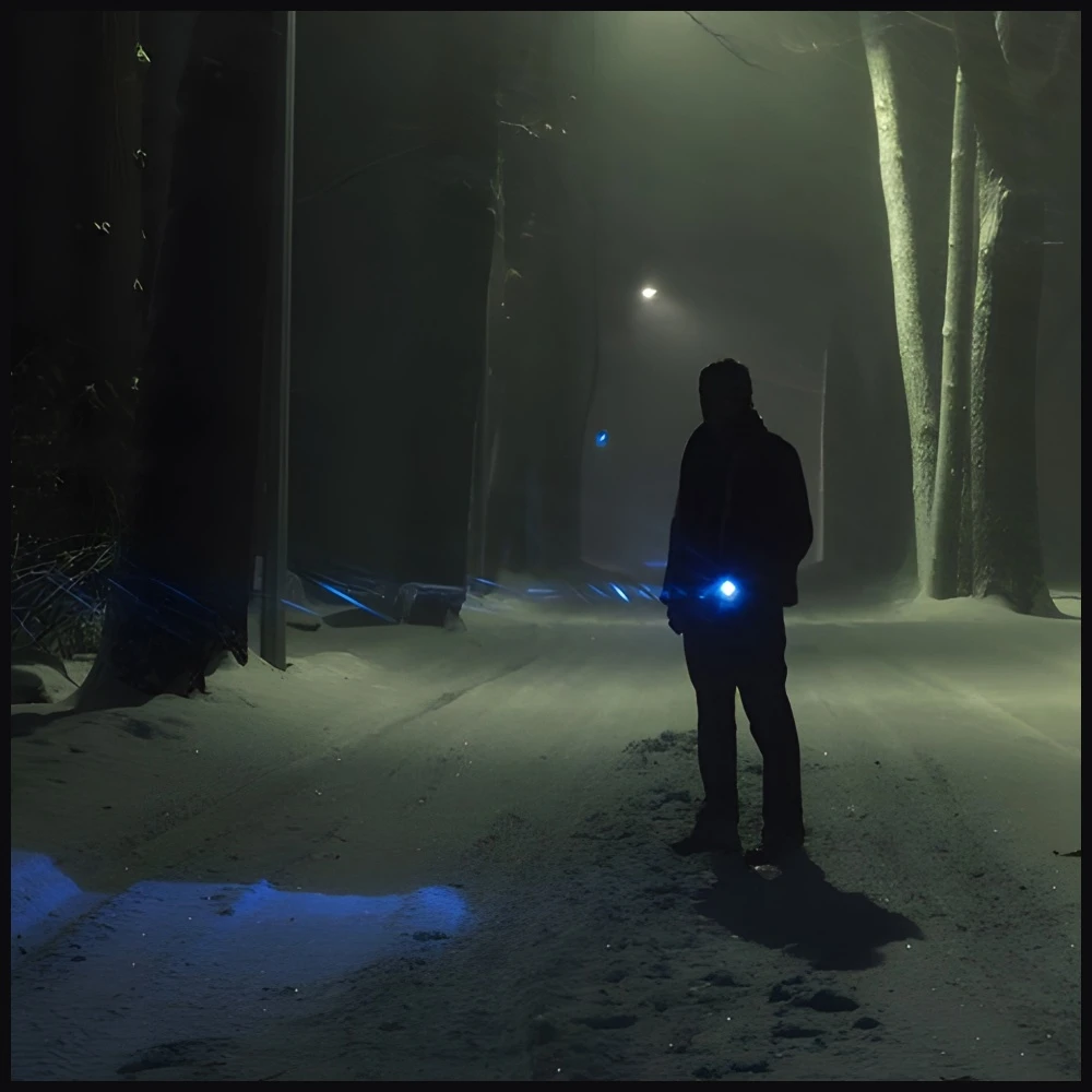 Trizand T6 Taktinis LED žibintuvėlis įkraunamas USB