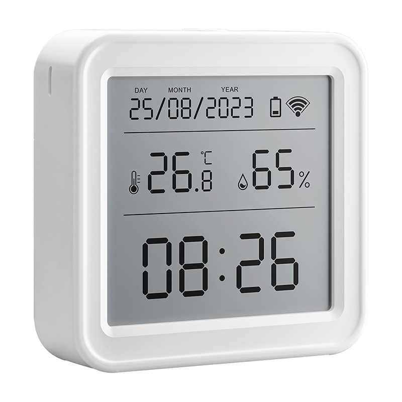 Zigbee Gosund ST17 LCD išmanusis temperatūros ir drėgmės jutiklis Tuya