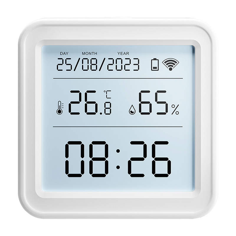 Zigbee Gosund ST17 LCD išmanusis temperatūros ir drėgmės jutiklis Tuya