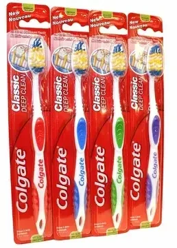 Dantų šepetėlis Colgate Classic Deep Clean, kietas, 1 vnt