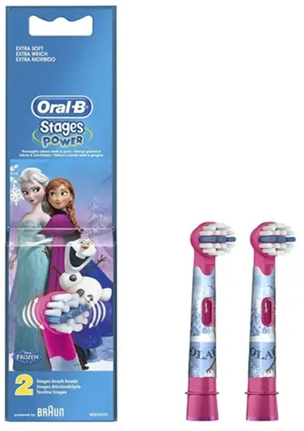 Dantų šepetėlio antgaliai Braun EB10-2 Frozen