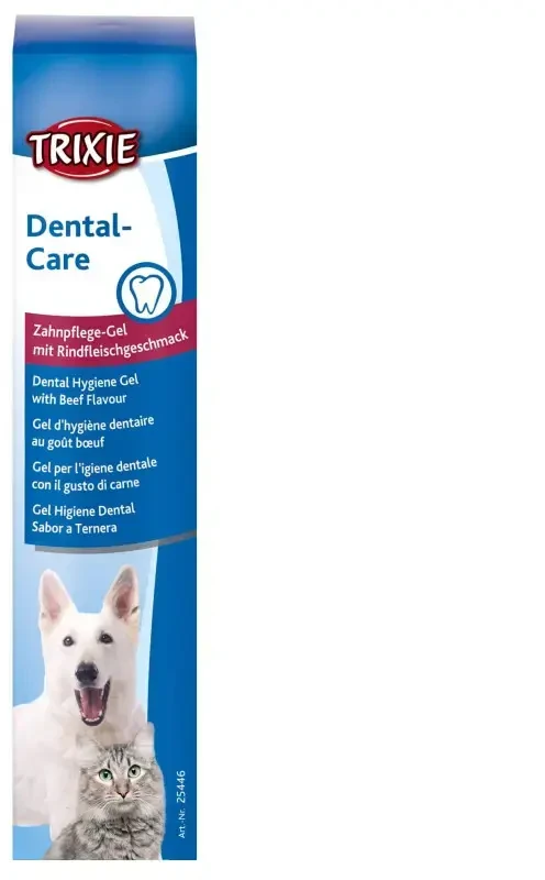 TRIXIE Gelis dantų higienai, jautienos skonio, dog-cat, 100 g