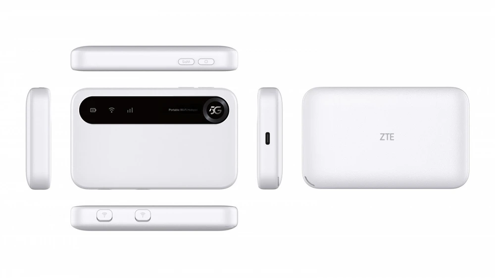 Mobilusis maršrutizatorius - ZTE U50 5G Dviejų Juostų 4500mAh Baltas