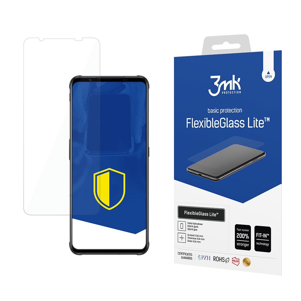 Grūdintas stiklas 3mk FlexibleGlass Lite, skirtas Nubia Raudona Magic 7