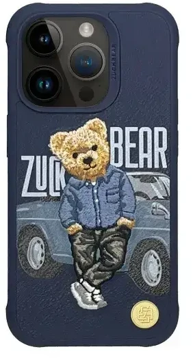 ZUCK BEAR dėklas SAN FRANCISCO FORTUNE, skirtas IPHONE 16 Pro Max socialinei atmosferai