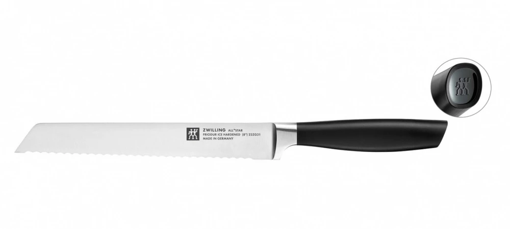 Zwilling All Star Rinkinys W Bloku 7 el. juoda