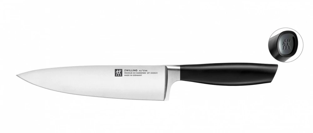Zwilling All Star Rinkinys W Bloku 7 el. juoda