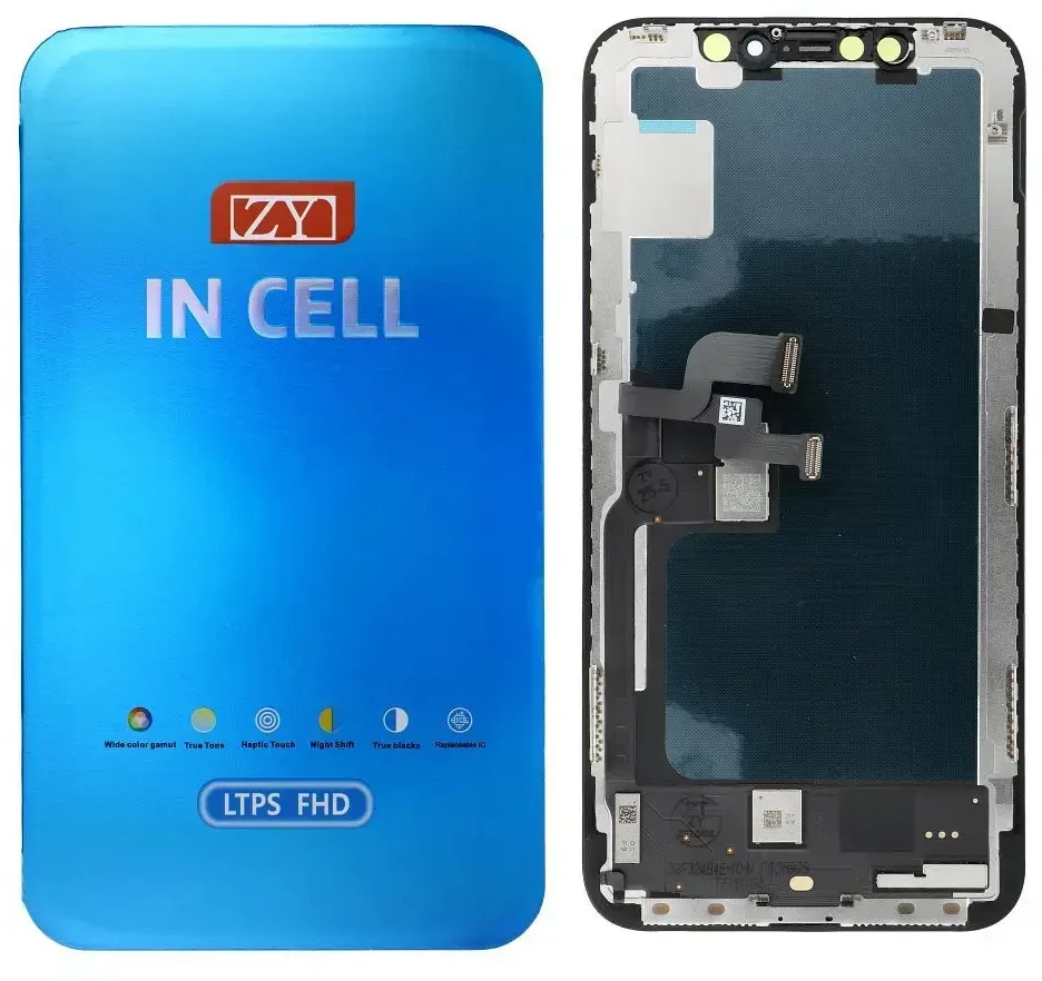 ZY LCD ekranas, skirtas IPHONE X FFHD-900p Incell (keisti IC)