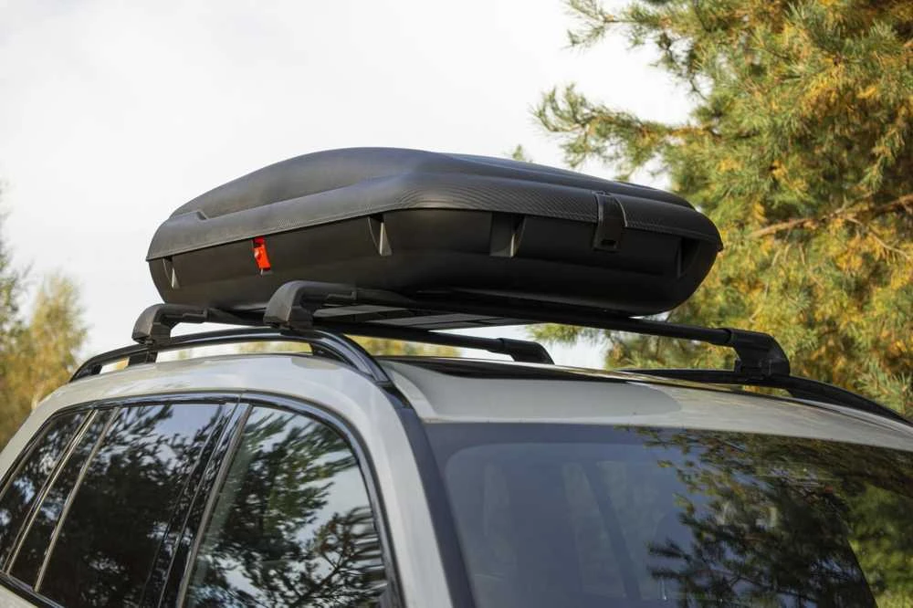 4IQ Automobilio stogo bagažinė, 320 l, vienpusė