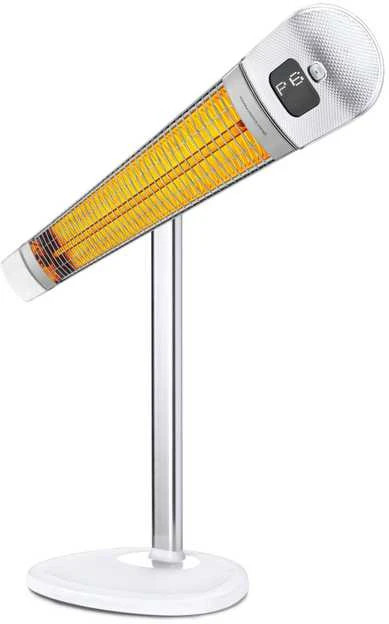 4IQ Infraraudonųjų spindulių šildytuvas “Mila” 2500W, baltas