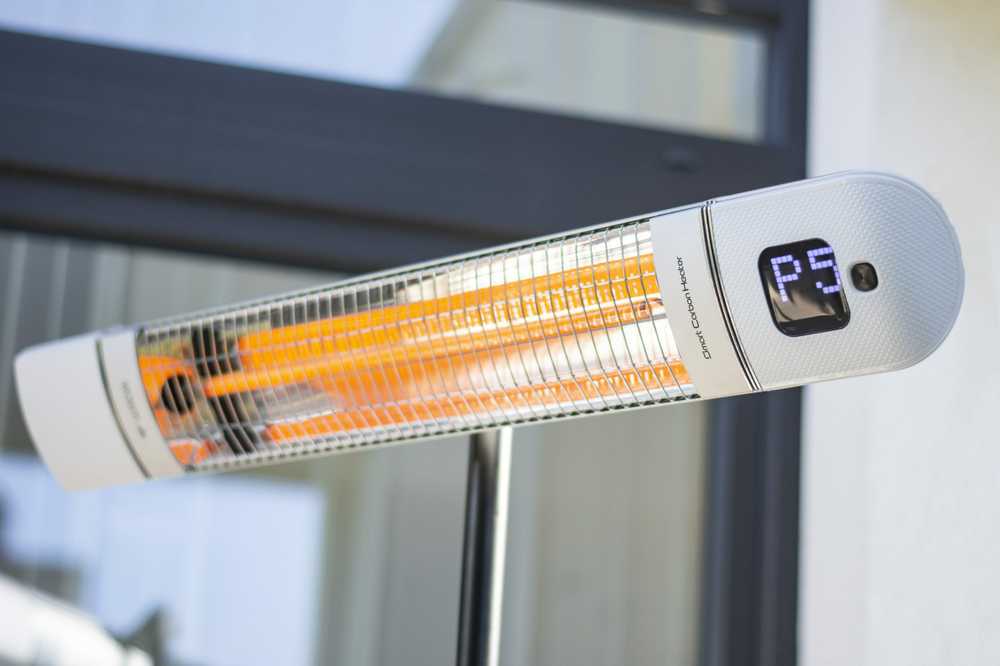 4IQ Infraraudonųjų spindulių šildytuvas “Tora” 2500W, baltas