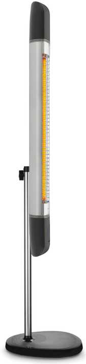 4IQ Infraraudonųjų spindulių šildytuvas “Mila” 2500W, juodas