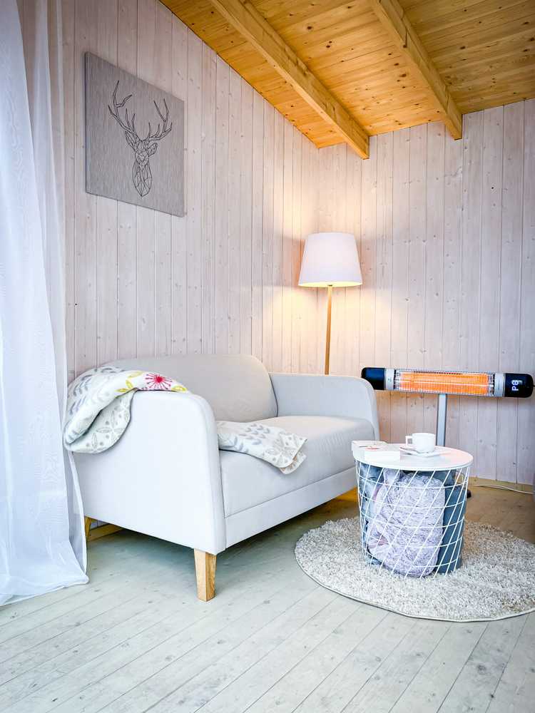 4IQ Infraraudonųjų spindulių šildytuvas “Mila” 2500W, juodas