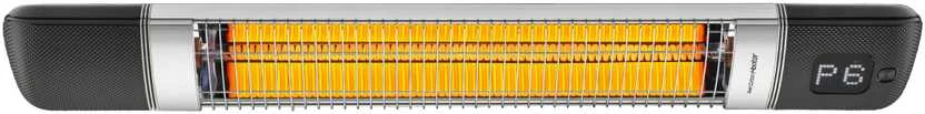 4IQ Infraraudonųjų spindulių šildytuvas “Tora - WiFi” 2500W, juodas