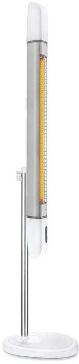 4IQ Infraraudonųjų spindulių šildytuvas “Mila” 2500W, baltas