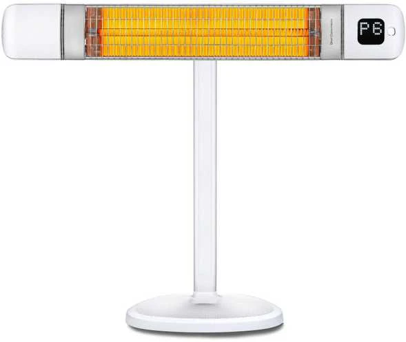 4IQ Infraraudonųjų spindulių šildytuvas “Mila” 2500W, baltas