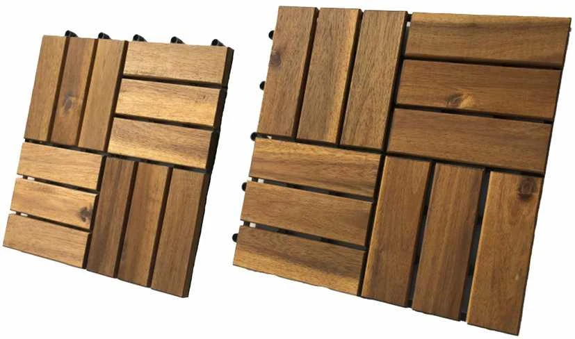 4IQ Lauko grindų danga, 30 x 30 x 2,4cm, 10 vnt