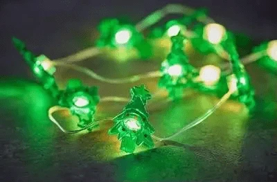 4IQ LED lempučių girlianda "Kalėdų eglutė"