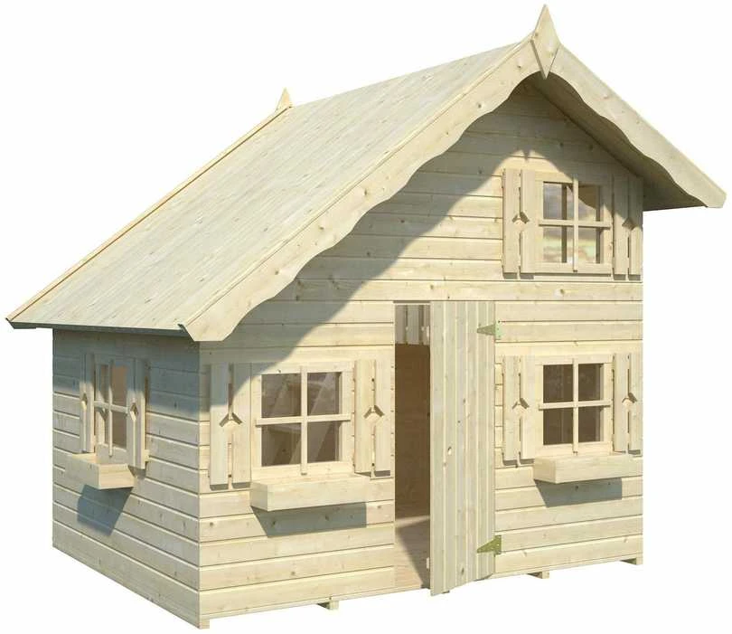 4IQ Medinis vaikų žaidimų namelis "Pumpurėlis"