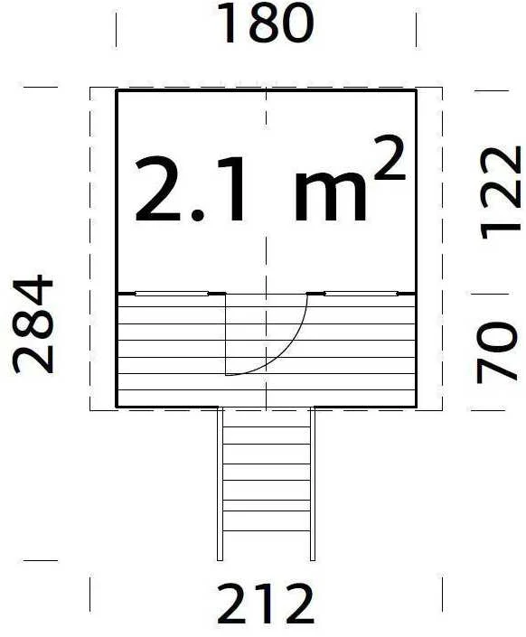 4IQ Medinis vaikų žaidimų namelis "Spinduliukas"