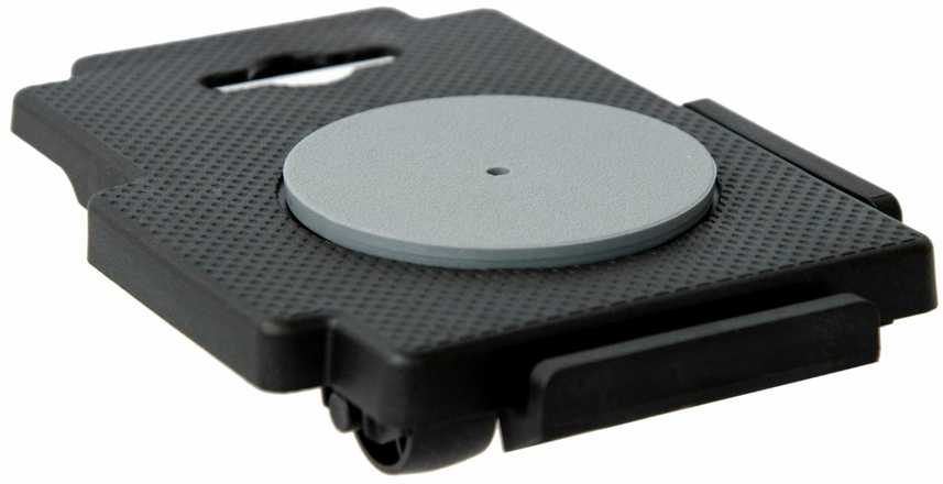 4IQ Platforma su ratukais, 14x10.5x2.5 cm, 150 kg