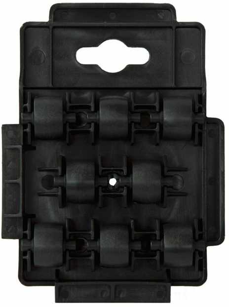 4IQ Platforma su ratukais, 14x10.5x2.5 cm, 150 kg