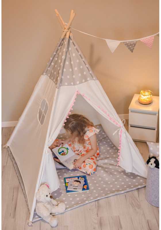 4IQ Tipi palapinė "Žvaigždėtas dangus"