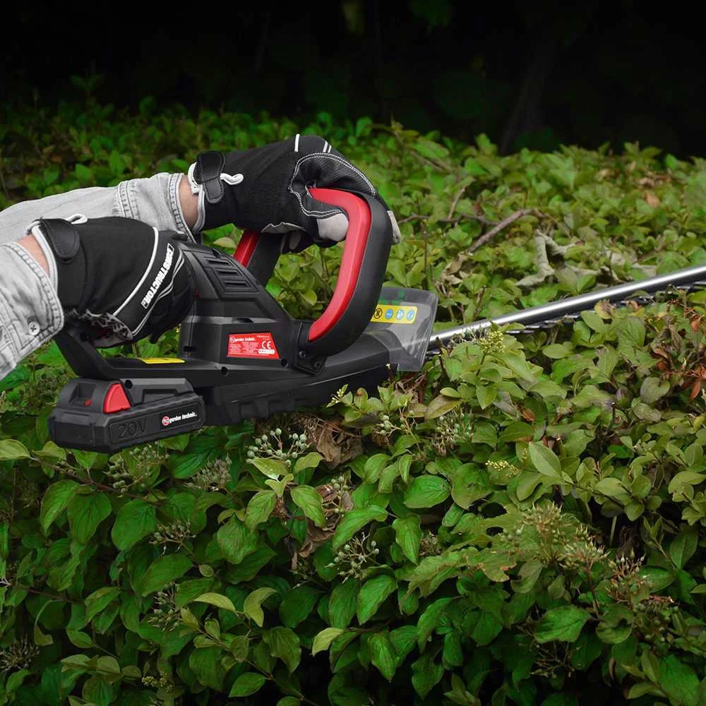 Akumuliatorinės gyvatvorių žirklės Elem Garden Technic, 20 V