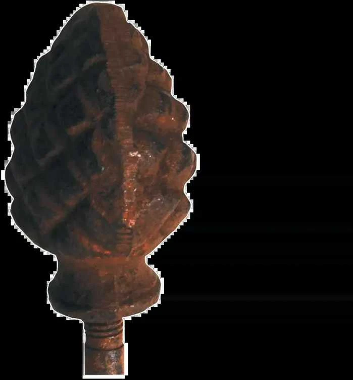 Esschert_Des Augalo atrama PY25, 131 cm x 6.2 cm x 2.8 cm, bronzos