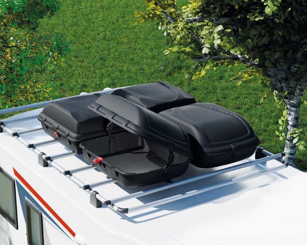 Automobilio stogo bagažinė, 270 l, vienpusė