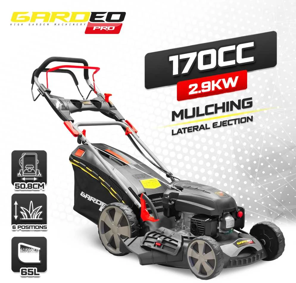 Benzininė vejapjovė GARDEO PRO, GTTAC51T170-24