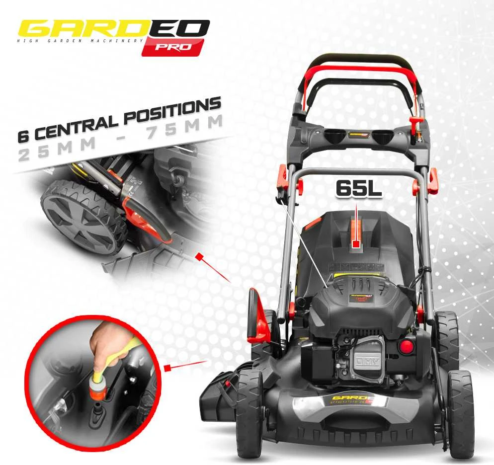 Benzininė vejapjovė GARDEO PRO, GTTAC51T170-24
