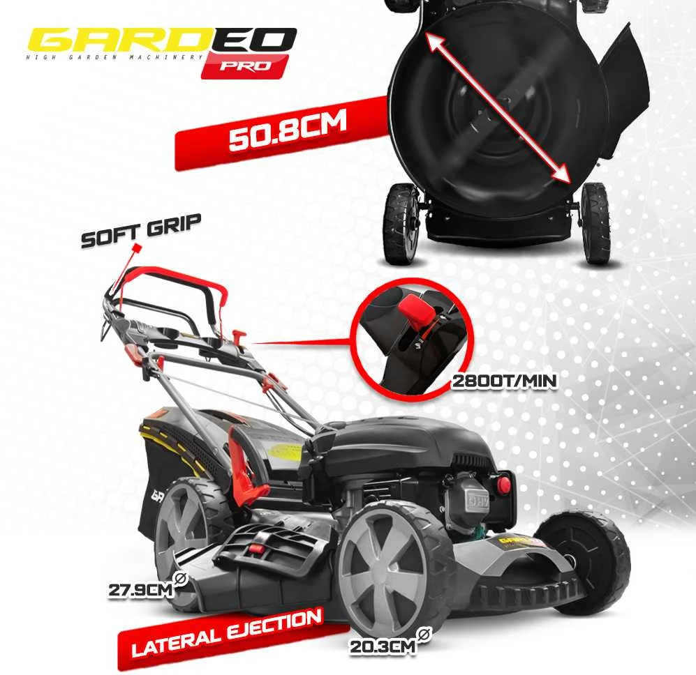 Benzininė vejapjovė GARDEO PRO, GTTAC51T170-24