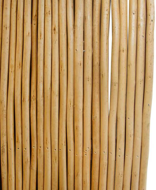 Dekoratyvinė gluosnio tvorelė, 180×90 cm, smėlio spalvos