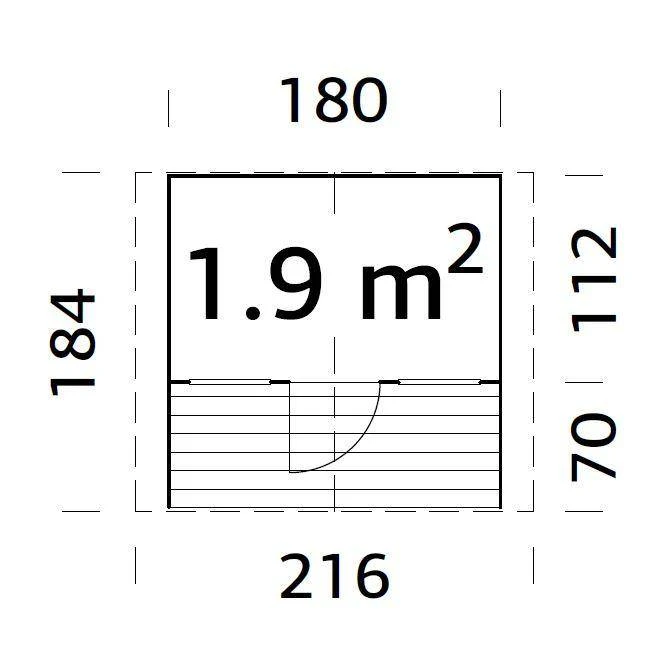 4IQ Medinis vaikų žaidimų namelis 