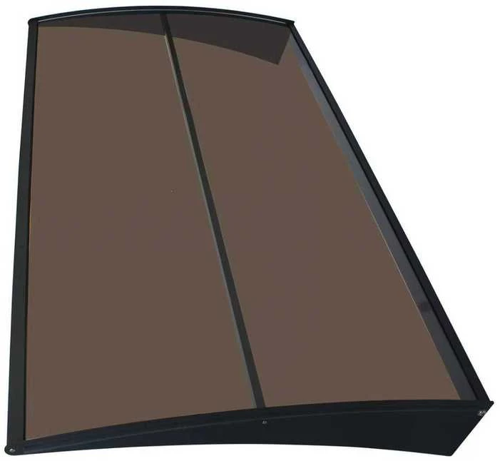 Durų stogelis HATIS, 80 × 120 cm, rudas
