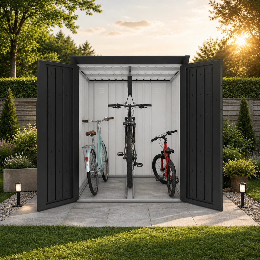 Dviračių saugykla HATIS Premium, 3 m2