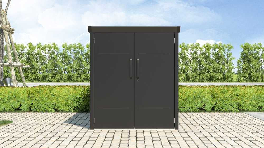 Dviračių saugykla HATIS Premium, 3 m2