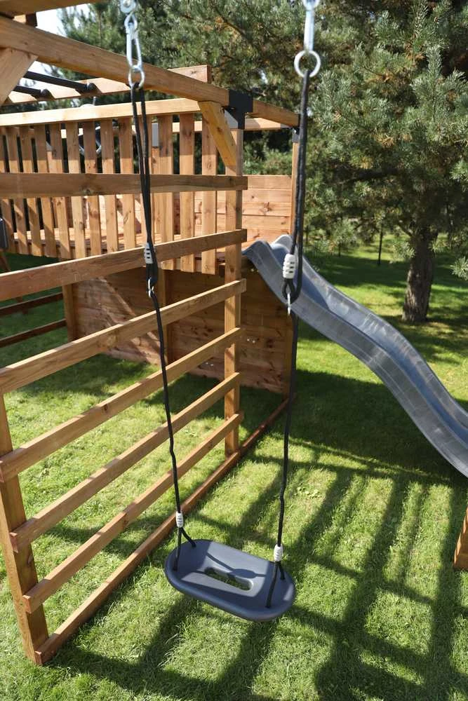 Ergonominės pakabinamos sūpynės, antracito