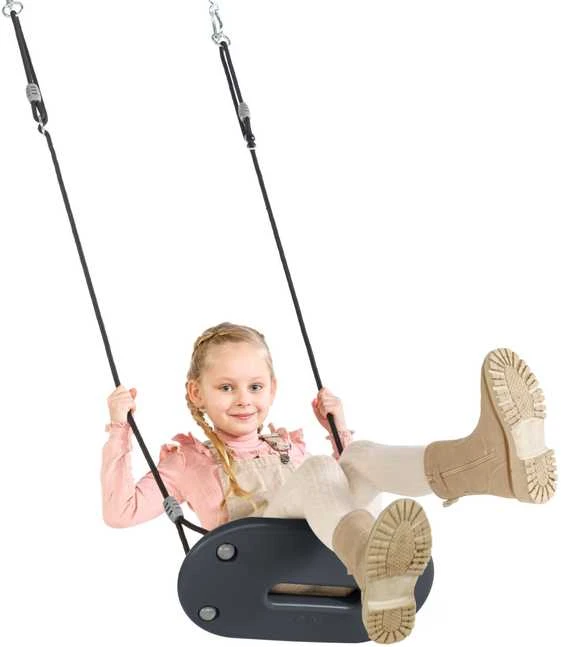Ergonominės pakabinamos sūpynės, antracito