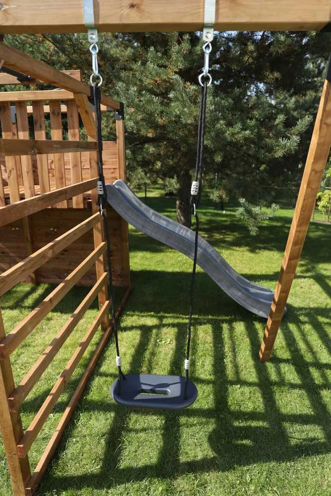 Ergonominės pakabinamos sūpynės, antracito