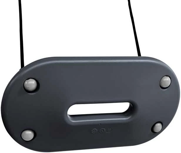 Ergonominės pakabinamos sūpynės, antracito