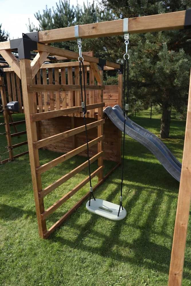 Ergonominės pakabinamos sūpynės, pastelinė žalia