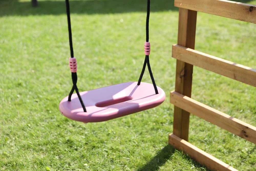 Ergonominės pakabinamos sūpynės, pastelinė rožinė