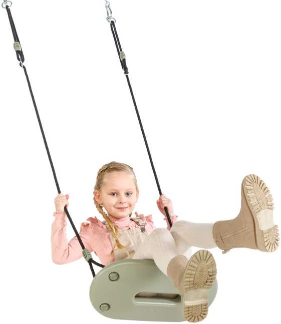 Ergonominės pakabinamos sūpynės, pastelinė žalia
