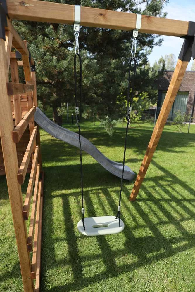 Ergonominės pakabinamos sūpynės, pastelinė žalia