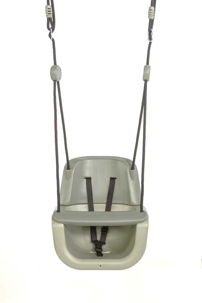 Ergonominės vaikiškos sūpynės 3in1, pastelinė žalia