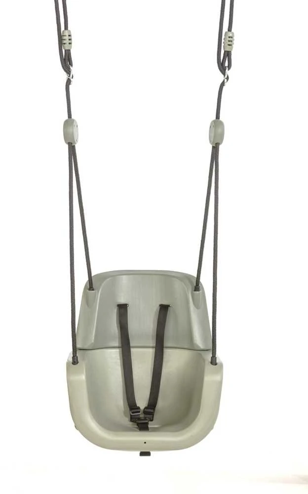 Ergonominės vaikiškos sūpynės 3in1, pastelinė žalia