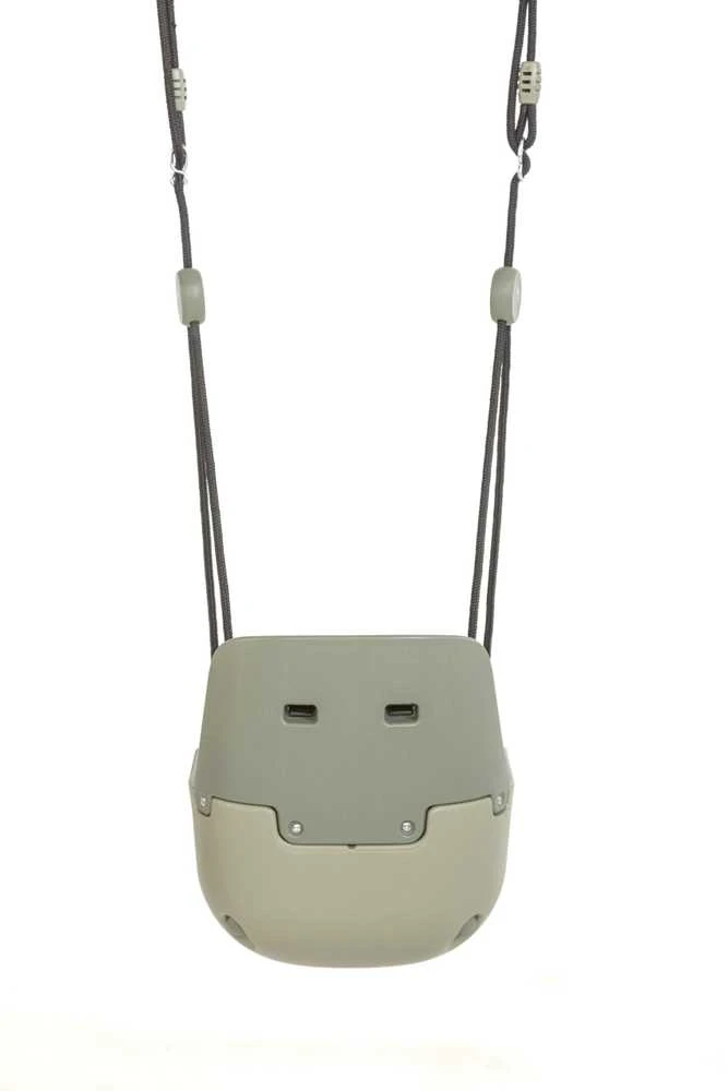Ergonominės vaikiškos sūpynės 3in1, pastelinė žalia