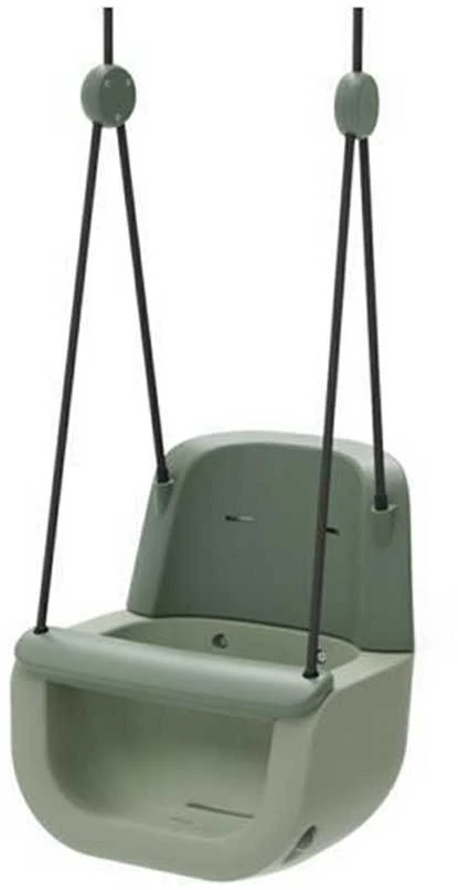 Ergonominės vaikiškos sūpynės 3in1, pastelinė žalia